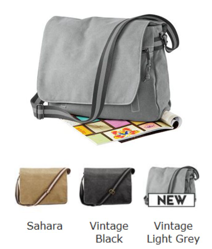 Quadra QD610 Desert Canvas Despatch Bag  Quadra QD610 Desert Canvas Despatch Bag